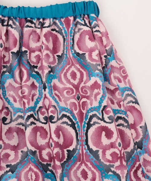 チチカカ（チチカカ）の「オリエンタルプリントワイドパンツ（その他パンツ・レディース・オレンジ/ベージュ/パープル・FREE）」の17枚目の写真