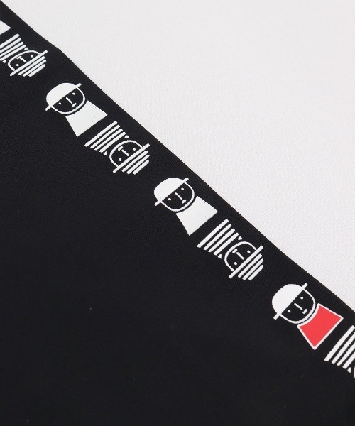 Picone CLUB（ピッコーネクラブ）の「UV冷却ネックポイントプルオーバー（Tシャツ/カットソー・レディース・ホワイト/ブラック・S/M/L）」の8枚目の写真