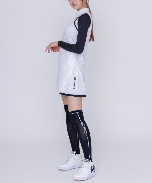 archivio(アルチビオ)の「<LADIES>ポイントプリーツノースリワンピース(ワンピース・レディース・ホワイト/ブラック/ライトブルー・L/S/M)」の16枚目の写真