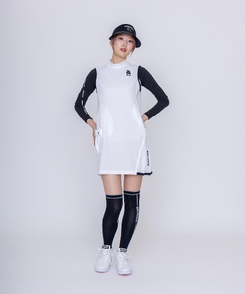 archivio(アルチビオ)の「<LADIES>ポイントプリーツノースリワンピース(ワンピース・レディース・ホワイト/ブラック/ライトブルー・L/S/M)」の19枚目の写真