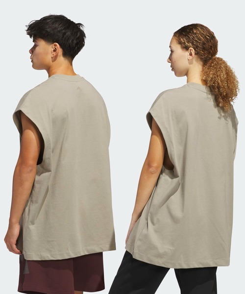 アディダス バスケットボール ノースリーブTシャツ（ジェンダー