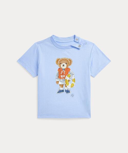 Polo ベア コットン ジャージー Tシャツ