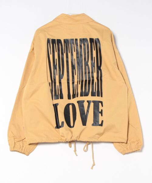 September（セプテンバー）の「★SEPTEMBER(セプテンバー)★Coach Jackets（ブルゾン・レディース・イエロー/ブラック・MEDIUM/SMALL）」の3枚目の写真