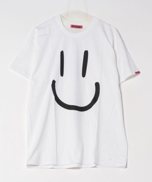 September(セプテンバー)の「【8】【SEPTEMBER(セプテンバー)】Smile(Tシャツ/カットソー・レディース・ホワイト/サックスブルー/ブラック・SMALL/MEDIUM)」の2枚目の写真