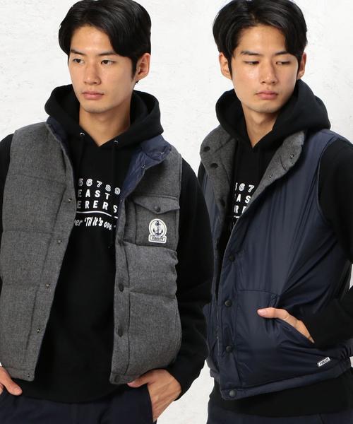 FIDELITY（フィデリティ）の「★[フィデリティー]FIDELITY RV W ダウンベスト◆（ダウンベスト・メンズ・ネイビー/グレー・LARGE/SMALL/MEDIUM）」の2枚目の写真