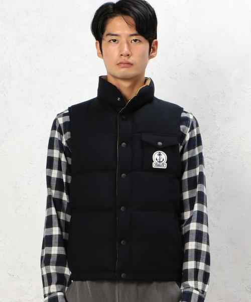 FIDELITY（フィデリティ）の「★[フィデリティー]FIDELITY RV W ダウンベスト◆（ダウンベスト・メンズ・ネイビー/グレー・LARGE/SMALL/MEDIUM）」の4枚目の写真
