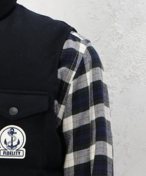 FIDELITY（フィデリティ）の「★[フィデリティー]FIDELITY RV W ダウンベスト◆（ダウンベスト・メンズ・ネイビー/グレー・LARGE/SMALL/MEDIUM）」の8枚目の写真