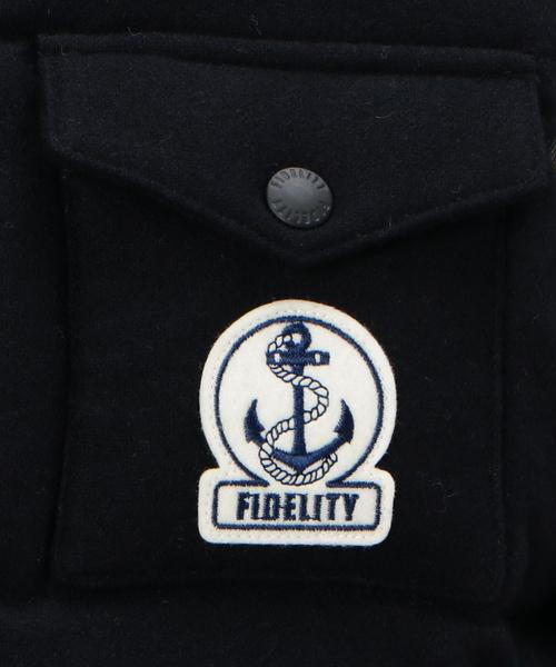 FIDELITY（フィデリティ）の「★[フィデリティー]FIDELITY RV W ダウンベスト◆（ダウンベスト・メンズ・ネイビー/グレー・LARGE/SMALL/MEDIUM）」の12枚目の写真