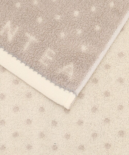 Afternoon Tea(アフタヌーンティー)の「ロゴ抗菌フェイスタオル(タオル・レディース・グレー・ONE SIZE)」の3枚目の写真