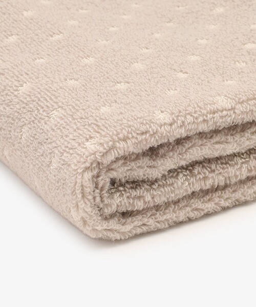 Afternoon Tea(アフタヌーンティー)の「ロゴ抗菌フェイスタオル(タオル・レディース・グレー・ONE SIZE)」の4枚目の写真