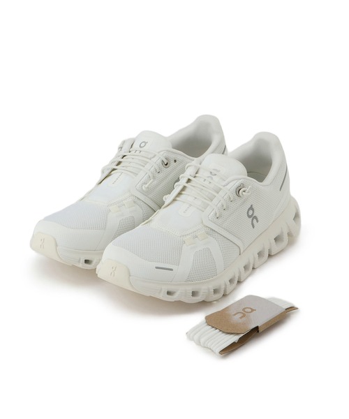 on cloud6 ウィメンズ 23.5㎝　ホワイト ウィメンズ Cloud 6 | グレー | On 日本