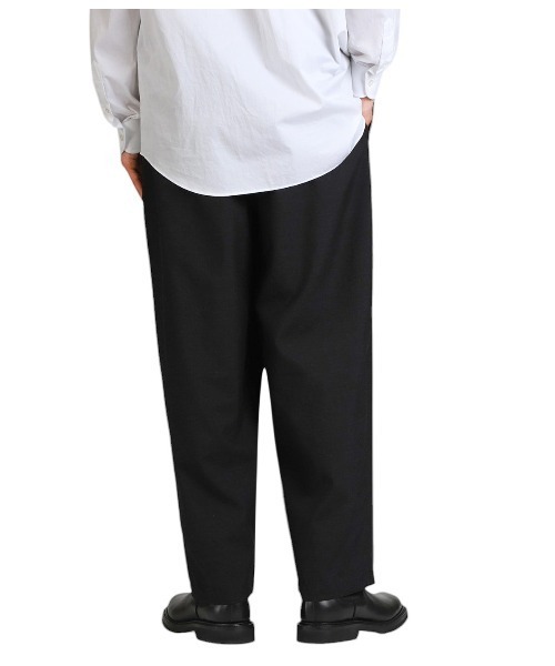 marka / マーカ：COCOON WIDE EASY PANTS - 2/72 washer wool