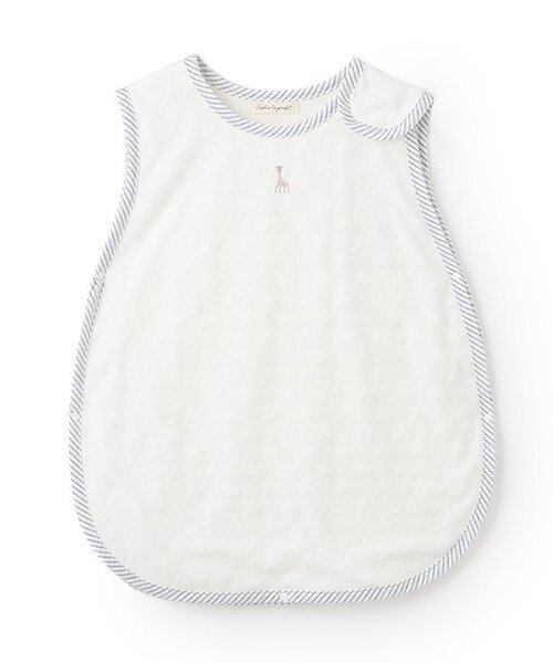 Sophie la girafe（ソフィーラジラフ）の「スタージャカードスリーパー【日本製】（おくるみ・キッズ・ブルー/オフホワイト・F）」の2枚目の写真