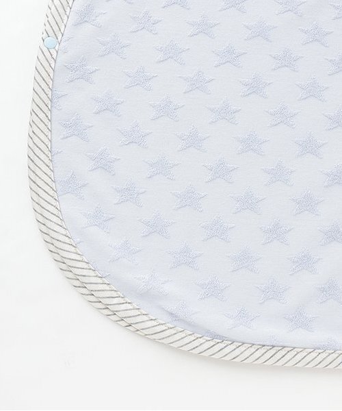 Sophie la girafe（ソフィーラジラフ）の「スタージャカードスリーパー【日本製】（おくるみ・キッズ・ブルー/オフホワイト・F）」の9枚目の写真