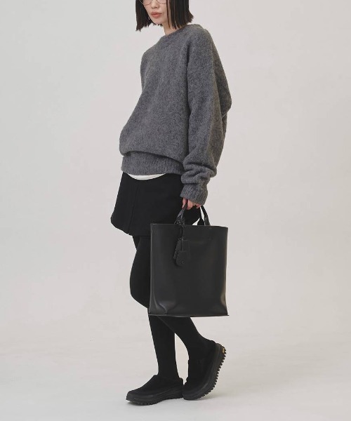 TODAYFUL(トゥデイフル)の「TODAYFUL Useful Leather Bag(L) ユースフルレザーバッグ/12521021(トートバッグ・レディース・ブラック・ONE SIZE)」の6枚目の写真
