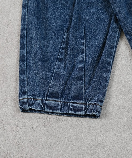 MARKEY'S(マーキーズ)の「デニムコクーンタックパンツ(デニムパンツ・キッズ・ブルー・90/100/110/120/130/140/150)」の10枚目の写真