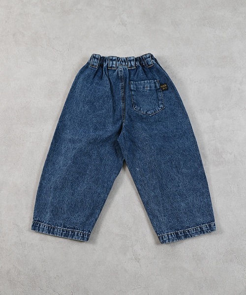 MARKEY'S(マーキーズ)の「デニムコクーンタックパンツ(デニムパンツ・キッズ・ブルー・90/100/110/120/130/140/150)」の3枚目の写真