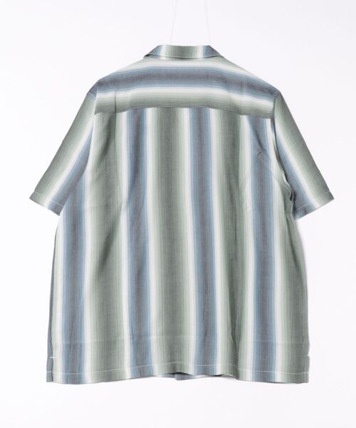 Carhartt WIP(カーハートダブリューアイピー)の「Carhartt WIP/カーハートダブリューアイピー S/S DASHNER SHIRT 半袖シャツ I034540(シャツ/ブラウス・メンズ・グレー/グリーン・M/L/XL)」の3枚目の写真