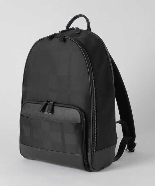 BLACK LABEL CRESTBRIDGE リュック シャドークレストブリッジチェックスクウェアバックパック