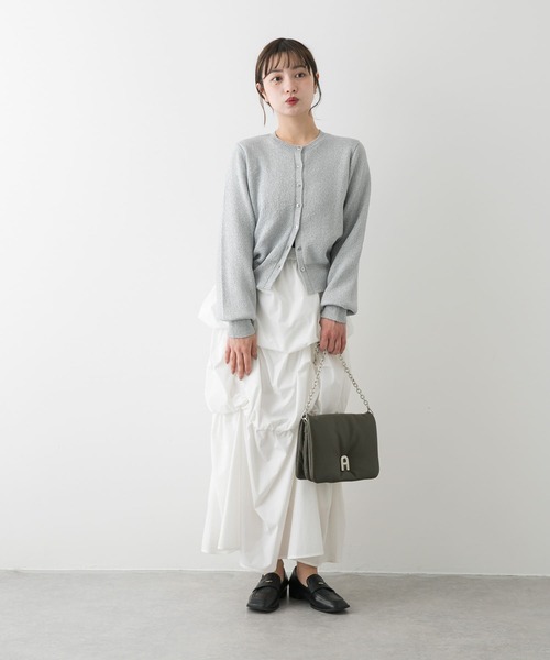 セール】『洗濯可』グリッターカーディガン（カーディガン/ボレロ