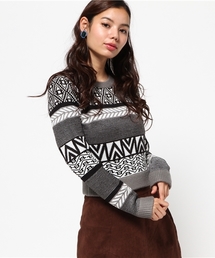 SLY | STRATUMジャガード MG TOPS(ニット/セーター)