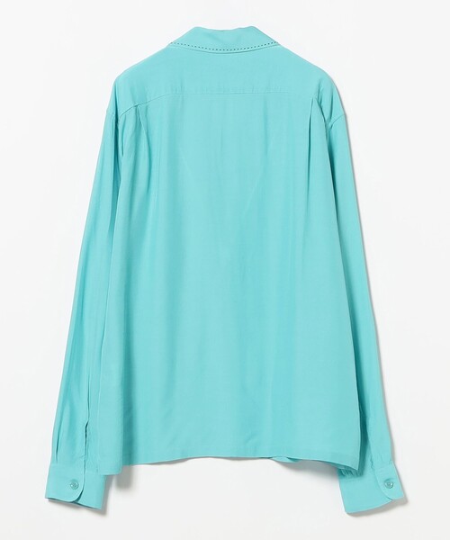 BEAMS BOY（ビームスボーイ）の「STYLE EYES / BOWLING L/S SHIRTS（シャツ/ブラウス・レディース・ライトブルー/ブラウン・MEDIUM）」の9枚目の写真