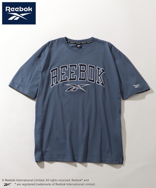 セール】【Reebok/リーボック】ワッペン刺繍 バックロゴ 半袖T