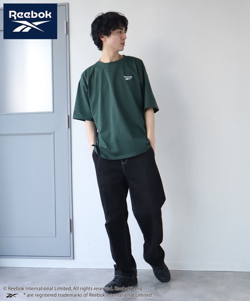Reebok(リーボック)の「【Reebok/リーボック】ワッペン刺繍 バックロゴ 半袖Tシャツ(Tシャツ/カットソー・メンズ・サックスブルー/グリーン系その他/グリーン/グレー/ブラック/グレイッシュベージュ/ダークブルー/ブラック系その他・LL/L/M)」の18枚目の写真