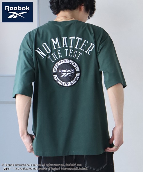 Reebok(リーボック)の「【Reebok/リーボック】ワッペン刺繍 バックロゴ 半袖Tシャツ(Tシャツ/カットソー・メンズ・サックスブルー/グリーン系その他/グリーン/グレー/ブラック/グレイッシュベージュ/ダークブルー/ブラック系その他・LL/L/M)」の17枚目の写真