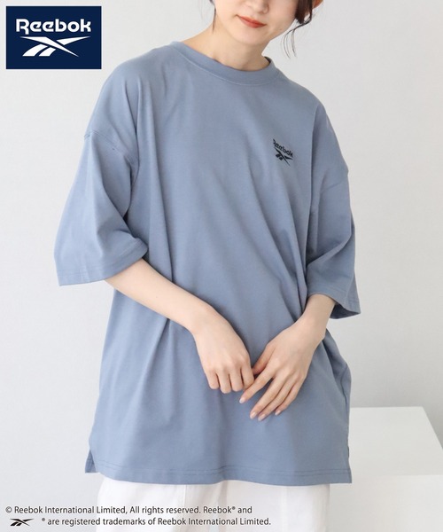 Reebok(リーボック)の「【Reebok/リーボック】ワッペン刺繍 バックロゴ 半袖Tシャツ(Tシャツ/カットソー・メンズ・サックスブルー/グリーン系その他/グリーン/グレー/ブラック/グレイッシュベージュ/ダークブルー/ブラック系その他・LL/L/M)」の22枚目の写真