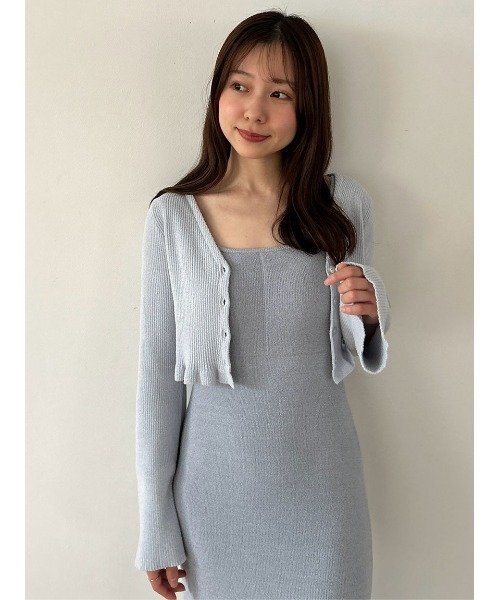 スナイデルホームカーディガン×タンクワンピースセット セール】【FIRST BEAUTY HOME DRESS】カーディガン＆タンク