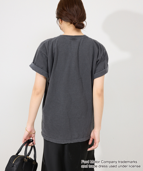 GOOD ROCK SPEED（グッドロックスピード）の「GOOD ROCK SPEED SLOBE別注 FORD FALCON TEE（Tシャツ/カットソー・レディース・ライトグレー/ホワイト・FREE）」の17枚目の写真