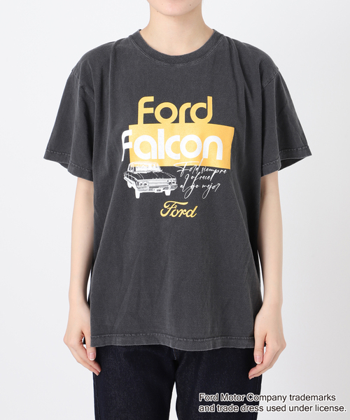GOOD ROCK SPEED（グッドロックスピード）の「GOOD ROCK SPEED SLOBE別注 FORD FALCON TEE（Tシャツ/カットソー・レディース・ライトグレー/ホワイト・FREE）」の9枚目の写真