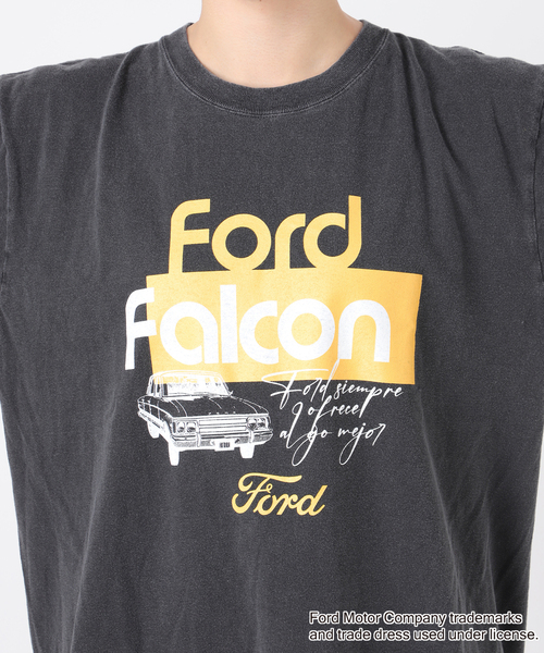 GOOD ROCK SPEED（グッドロックスピード）の「GOOD ROCK SPEED SLOBE別注 FORD FALCON TEE（Tシャツ/カットソー・レディース・ライトグレー/ホワイト・FREE）」の10枚目の写真