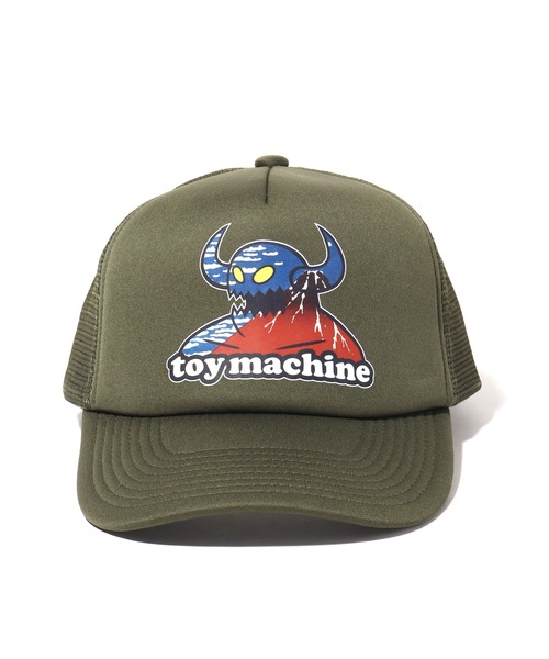 TOY MACHINE(トイ マシーン)の「【TOY MACHINE/トイマシーン】 TMC MONSTER TRUCKER CAP / トラッカー キャップ(キャップ・メンズ・ブラック/オリーブ/オレンジ・57~59cm)」の8枚目の写真