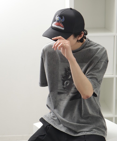 TOY MACHINE(トイ マシーン)の「【TOY MACHINE/トイマシーン】 TMC MONSTER TRUCKER CAP / トラッカー キャップ(キャップ・メンズ・ブラック/オリーブ/オレンジ・57~59cm)」の7枚目の写真