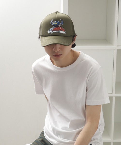 TOY MACHINE(トイ マシーン)の「【TOY MACHINE/トイマシーン】 TMC MONSTER TRUCKER CAP / トラッカー キャップ(キャップ・メンズ・ブラック/オリーブ/オレンジ・57~59cm)」の10枚目の写真