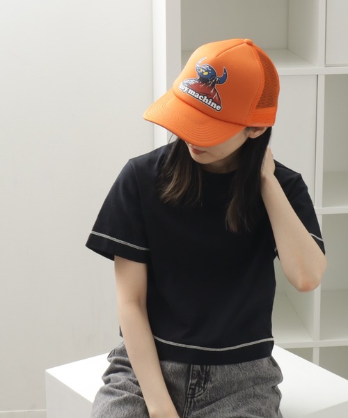 TOY MACHINE(トイ マシーン)の「【TOY MACHINE/トイマシーン】 TMC MONSTER TRUCKER CAP / トラッカー キャップ(キャップ・メンズ・ブラック/オリーブ/オレンジ・57~59cm)」の13枚目の写真