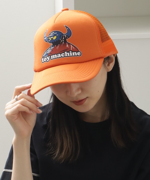 TOY MACHINE(トイ マシーン)の「【TOY MACHINE/トイマシーン】 TMC MONSTER TRUCKER CAP / トラッカー キャップ(キャップ・メンズ・ブラック/オリーブ/オレンジ・57~59cm)」の14枚目の写真