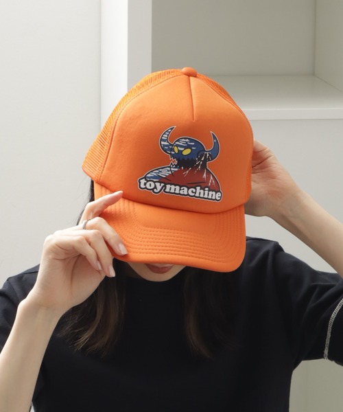 TOY MACHINE(トイ マシーン)の「【TOY MACHINE/トイマシーン】 TMC MONSTER TRUCKER CAP / トラッカー キャップ(キャップ・メンズ・ブラック/オリーブ/オレンジ・57~59cm)」の15枚目の写真