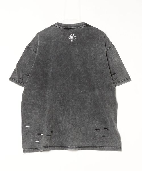 TRAVAS TOKYO(トラバス トウキョウ)の「『TRAVAS TOKYO/トラバス トーキョー』イラストプリント加工Tシャツ(Tシャツ/カットソー・レディース・チャコールグレー/ブラック・FREE)」の22枚目の写真