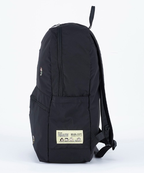 PEANUTS（ピーナッツ）の「PEANUTS SOLEIL ウィークエンドデイパック（バックパック/リュック・レディース・ブラック/ベージュ・FREE）」の14枚目の写真