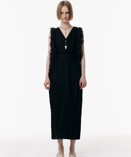【関税込】PhaseEight ワンピース☆Joslyne Spot Midi Dress, Bl セール】LAYERED SLIT PANEL DRESS/レイヤードスリットパネル