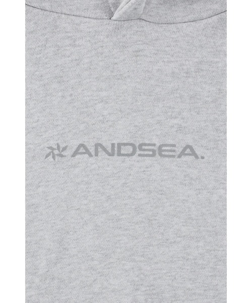 WIND AND SEA（ウィンダンシー）の「Piping Hooded Sweatshirt（パーカー・メンズ・チャコールグレー/アッシュグレー/ブラック・SMALL/MEDIUM/LARGE/X-LARGE）」の17枚目の写真
