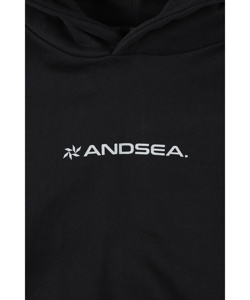 WIND AND SEA（ウィンダンシー）の「Piping Hooded Sweatshirt（パーカー・メンズ・チャコールグレー/アッシュグレー/ブラック・SMALL/MEDIUM/LARGE/X-LARGE）」の12枚目の写真