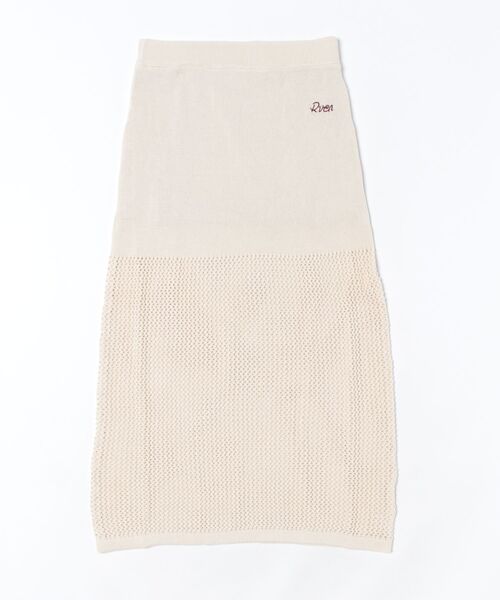 RVCA(ルーカ)の「RVCA/ルーカ スカート マキシ丈 ワンポイントロゴ BF04C-852(スカート・レディース・アイボリー/ブラック/スカイブルー・S/M)」の15枚目の写真