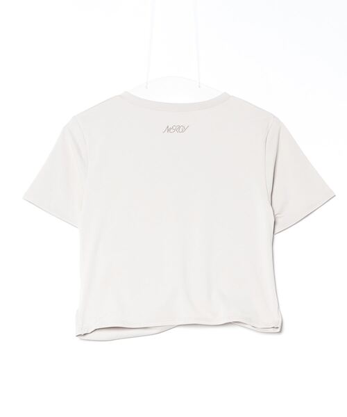 NERGY(ナージー)の「ナージージャパン NERGY ALPENクロップドTシャツ_(Tシャツ/カットソー・レディース・オリーブ/ベージュ/チャコールグレー・L/M)」の5枚目の写真
