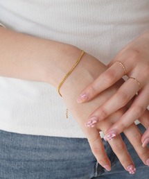 ammy.（エイミードット）の「【 ammy. / エイミードット 】 ステンレス ミニチェーン ブレスレット（ブレスレット）」