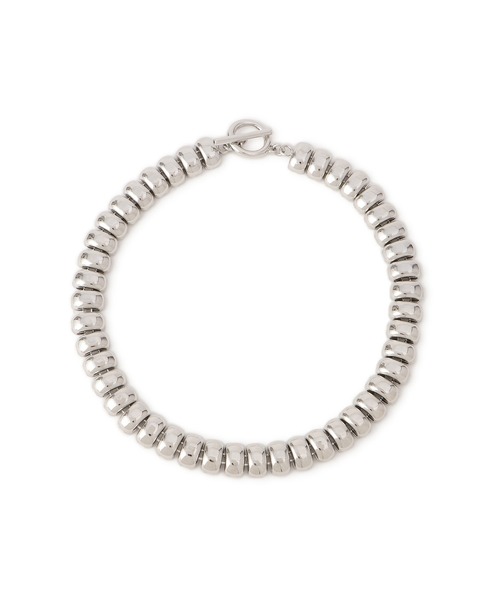 ADAM ET ROPE'（アダムエロペ）の「LES BIJOUX スクエアチェーンネックレス（ネックレス・レディース・ゴールド/シルバー・FREE）」の5枚目の写真