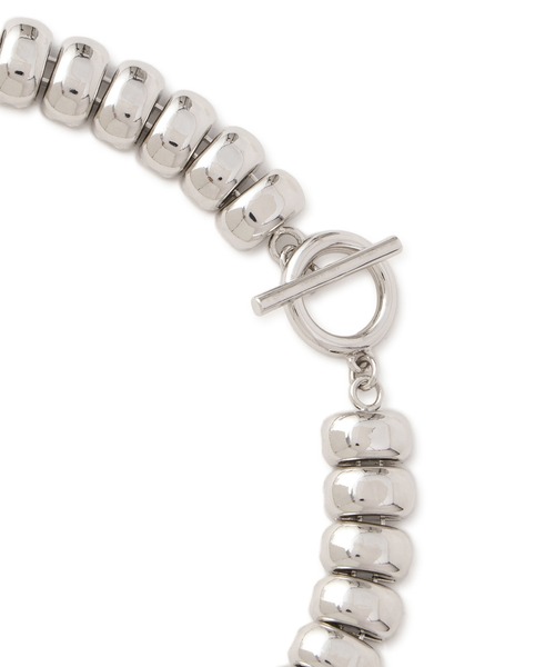 ADAM ET ROPE'（アダムエロペ）の「LES BIJOUX スクエアチェーンネックレス（ネックレス・レディース・ゴールド/シルバー・FREE）」の7枚目の写真